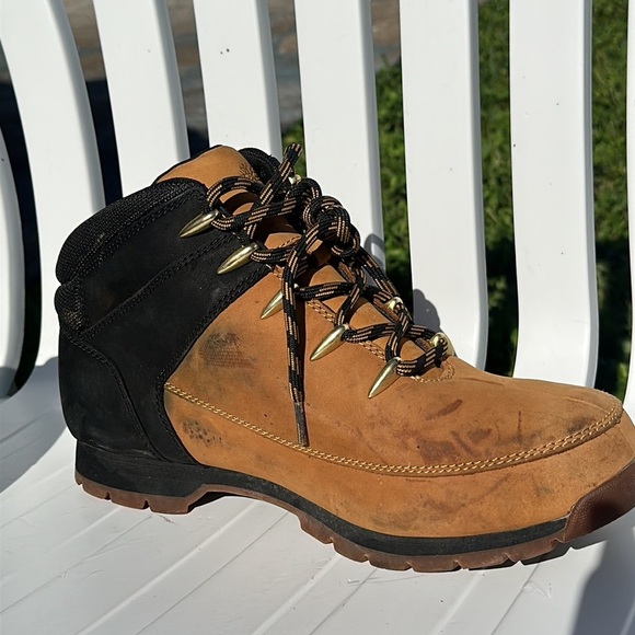Timberland Men's Euro Sprint Mid Hiker Boots Men’s Size 11.5 - Picture 6 of 16
